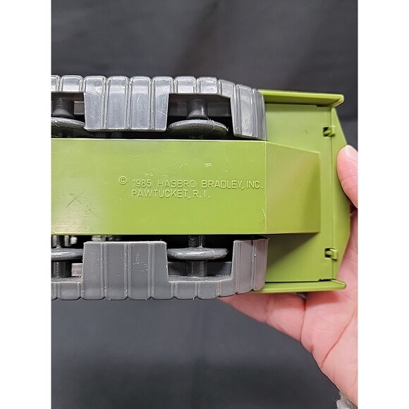 Vintage 1985 Hasbro GIJOE Arah Armadillo M2710 Military Tank Green Plastic Toy - Picture 6 of 8